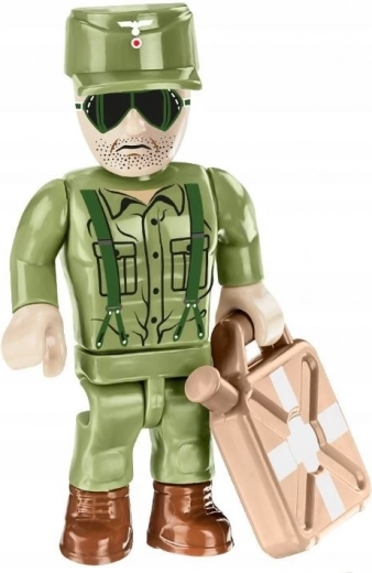 Figura del Afrika Korps y accesorios