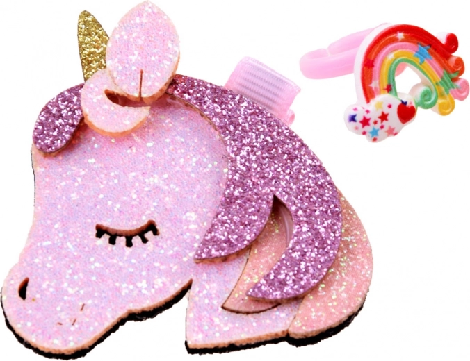 Pinza de unicornio para un detalle mágico