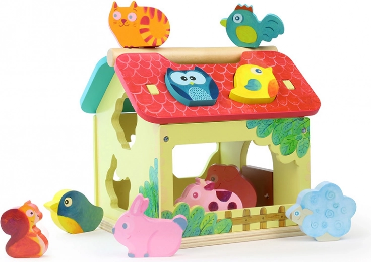 Sólida construcción de madera para un juego seguro