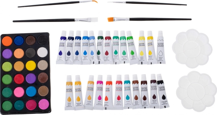 Todo para acuarela y pintura en tubos