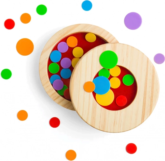 Fichas de colores para diversión y aprendizaje