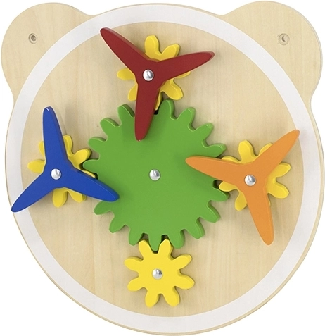 Engranajes interactivos que cobran vida con un solo giro