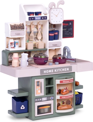 Efectos realistas: luces, sonidos y vapor