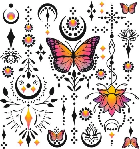 Diseños místicos y elegantes