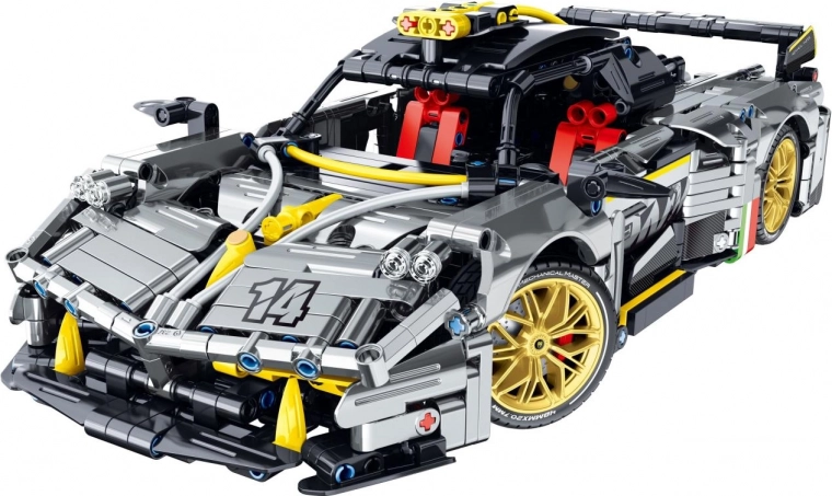 1237 piezas para construcción creativa