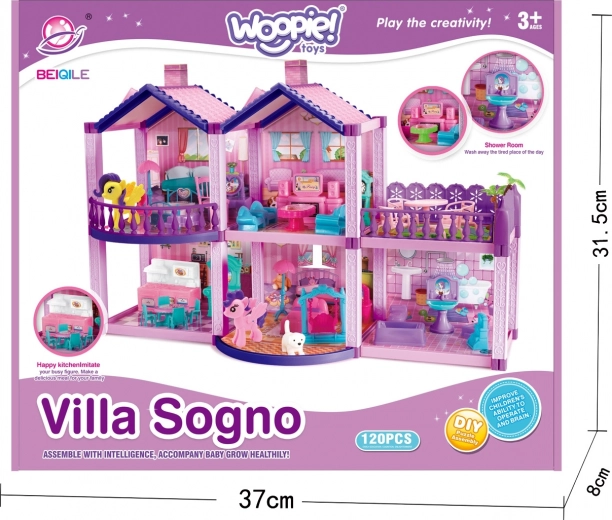 120 piezas de accesorios para diversión sin fin