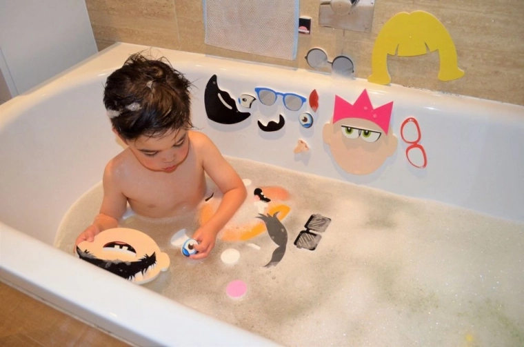 Diversión segura para el baño