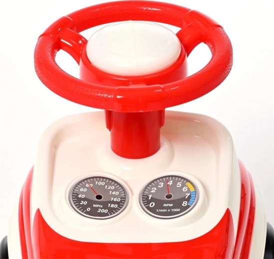 Asiento ergonómico, respaldo y volante con claxon
