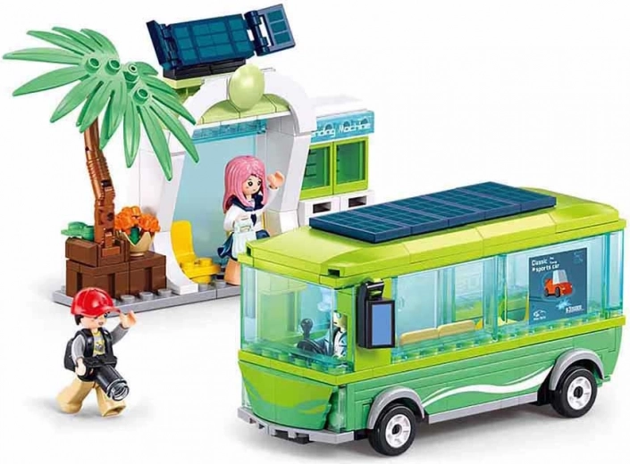 Transporte ecológico en el juego