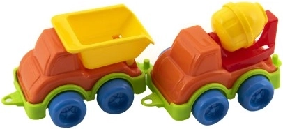 Maquinaria de construcción para obras llenas de acción