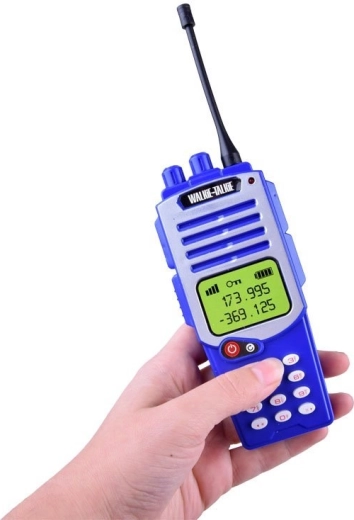 Walkie‑talkie funcional a pilas