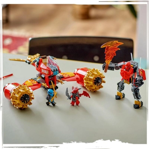 Mecha articulado con armamento