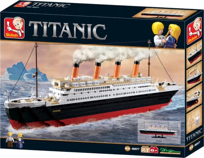 El icónico Titanic como juego de construcción SLUBAN