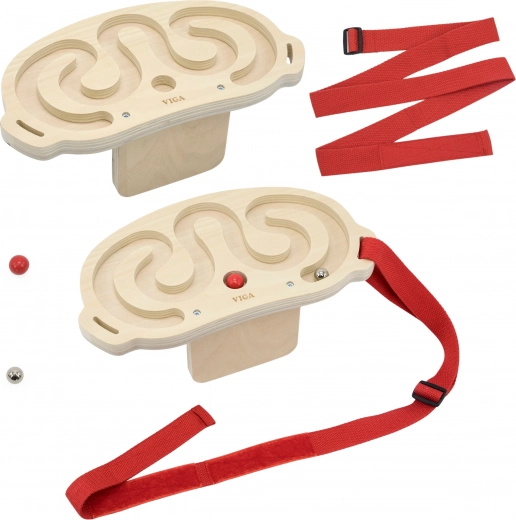 Dos laberintos de madera para un entrenamiento variable