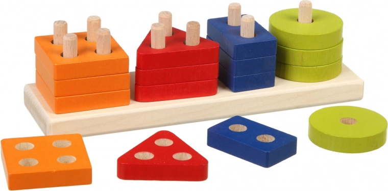 Aprendizaje de colores, formas y clasificación