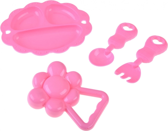 Set de alimentación y sonajero