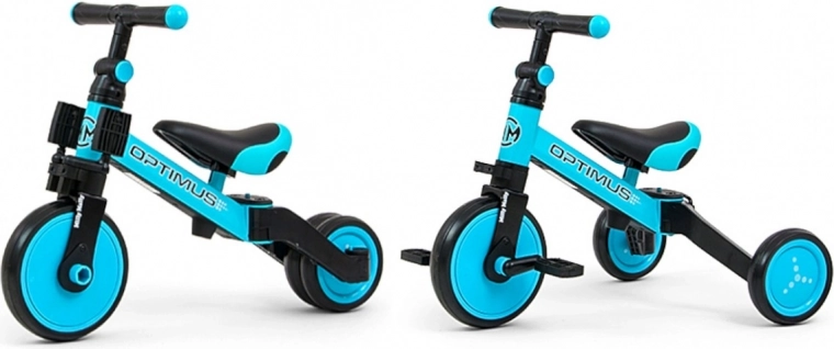 3 en 1: triciclo, modo con pedales y correpasillos