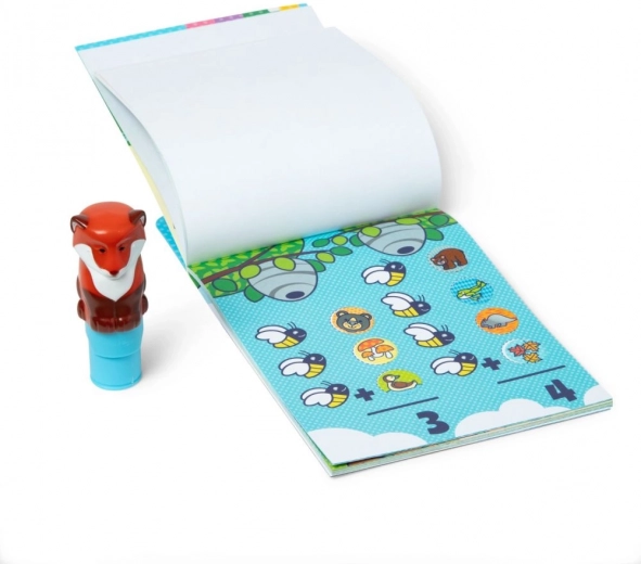 Un cuaderno lleno de actividades coloridas