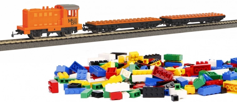Diseño modular con bloques de plástico