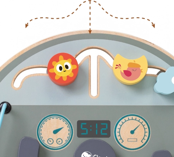 Aprender jugando: día y noche, esfera del reloj