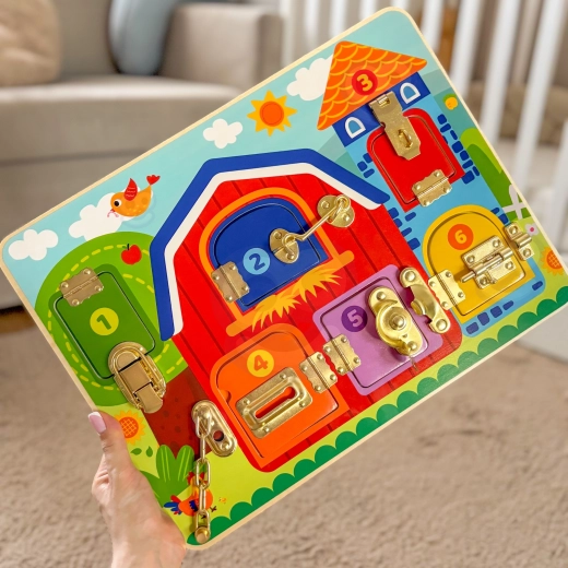 6 tipos de cerraduras para entrenar la motricidad fina