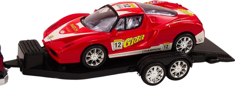 Deportivo rojo con estilo