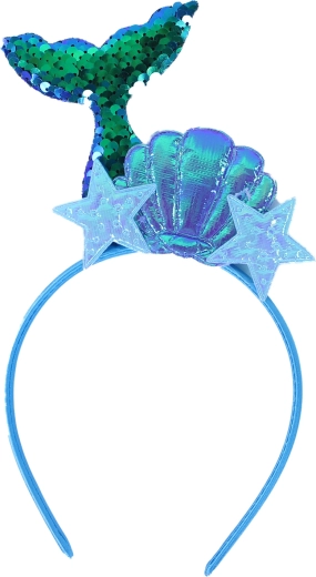 Diadema colorida y brillante