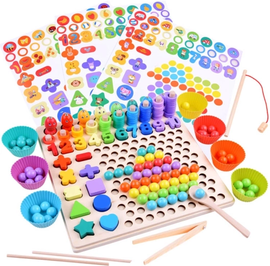 Conteo, clasificación y aprendizaje de colores