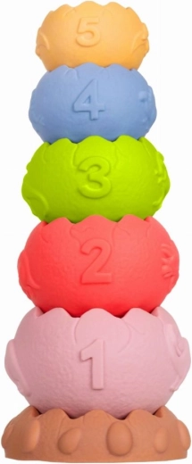 Apilado que crece con el niño