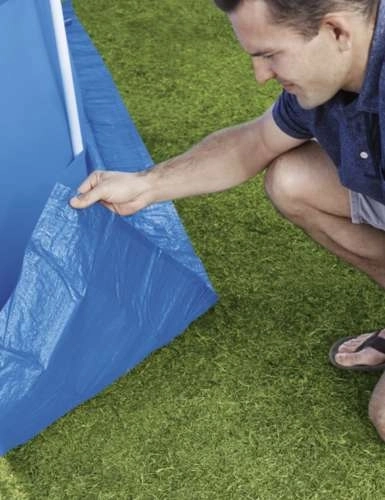 PVC resistente y mantenimiento sencillo