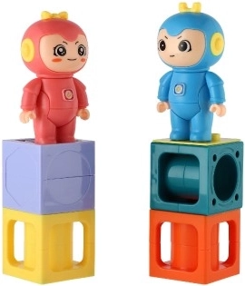 Las figuras de juego Nink y Wink aportan historia y diversión