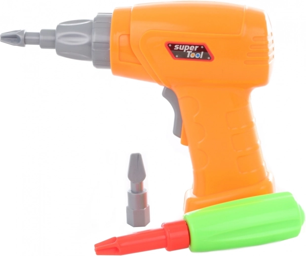 Taladro infantil para un juego realista