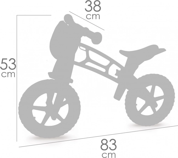 Crece con el niño: sillín 34–42 cm
