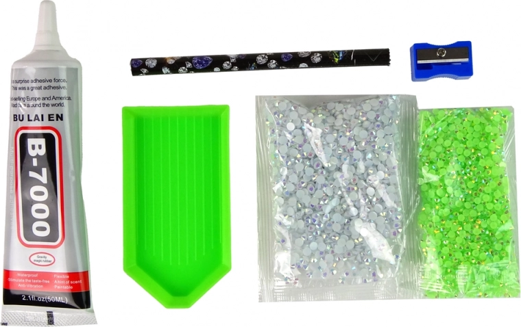 Kit completo para pintura con diamantes