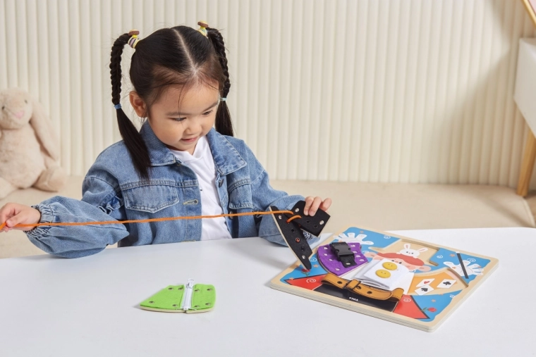 Para la motricidad fina y la autonomía