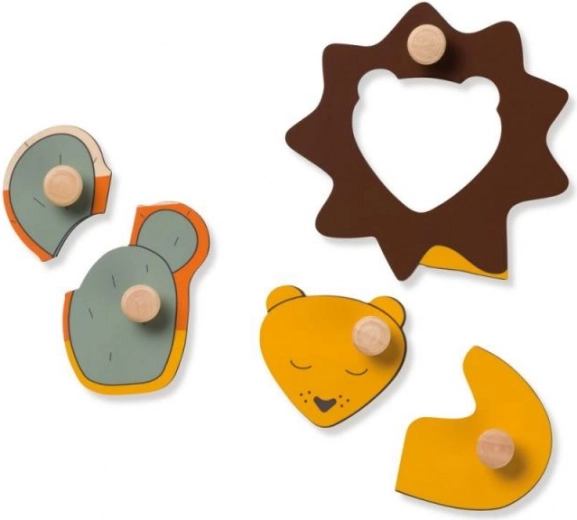 Piezas fáciles de agarrar con perilla