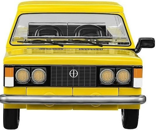 Réplica detallada de un coche clásico