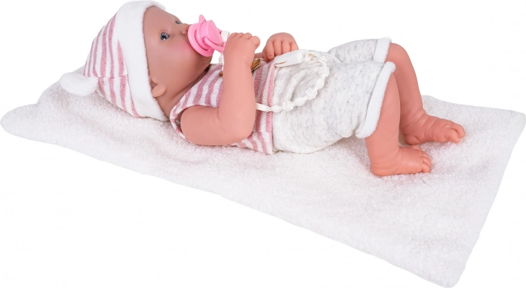 Chupete y manta suave incluidos