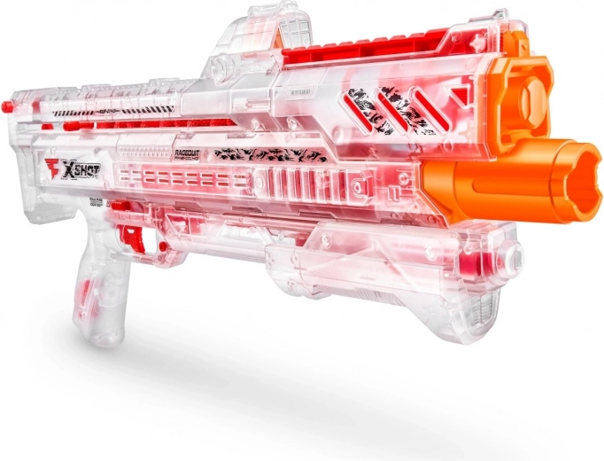 Cuerpo transparente con estética e‑sports