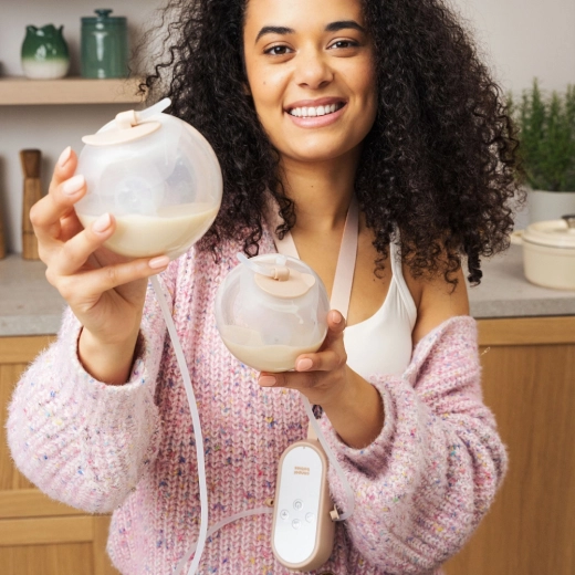 Comodidad manos libres en el sujetador