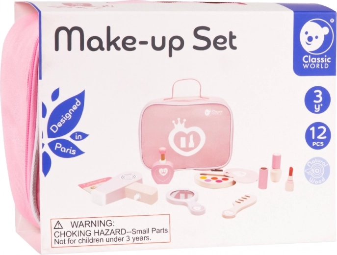 Accesorios de madera seguros para la pequeña estilista