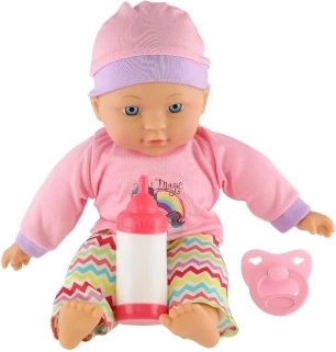 Incluye biberón y chupete