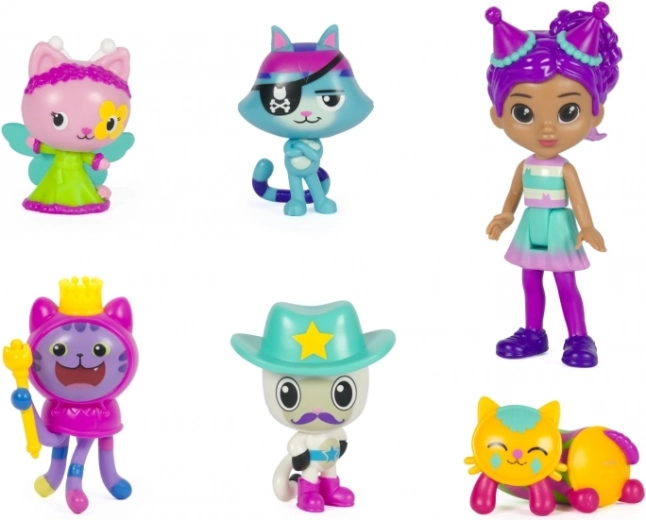 6 figuras coleccionables para jugar al instante