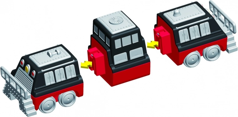 Vehículos modulares que se mantienen unidos