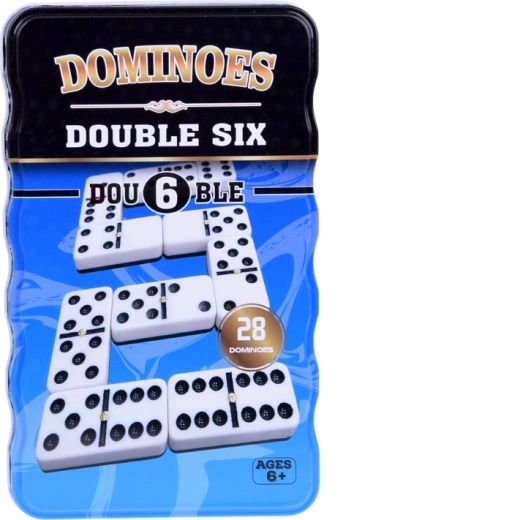 Juego clásico Double Six – 28 fichas