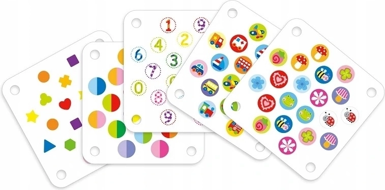 10 tarjetas intercambiables con distintos motivos