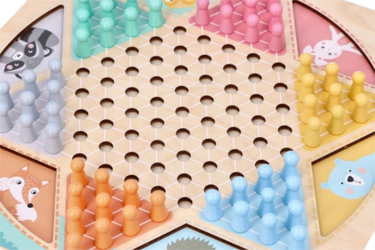 Bellas ilustraciones y piezas de colores