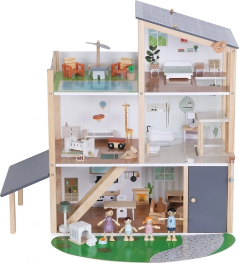 Set completo con 41 piezas, incluidas figuras y mascota