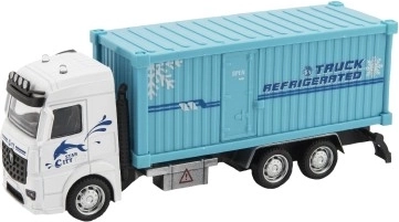 Camión refrigerado de retroceso