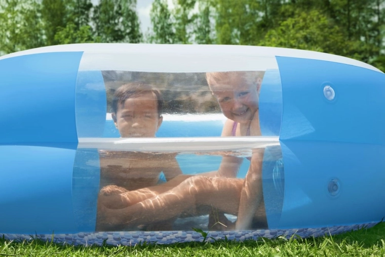 Ventana transparente para aún más diversión